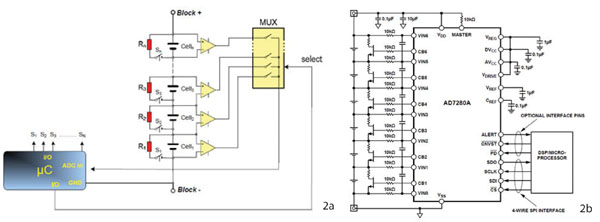 Passive cell balancing can be implemented using general-purpose components or an application-specific IC Passive cell balancing